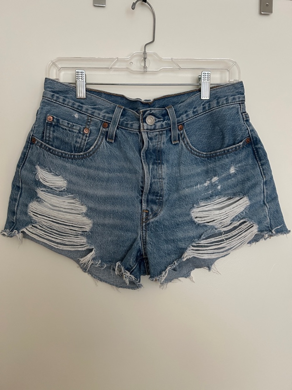 Levi 501 Jean Shorts, Size 28